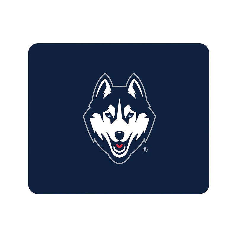 Navy UConn Huskies Primary Logo Mouse Pad