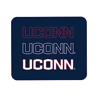 Navy UConn Huskies Wordmark Logo Mouse Pad