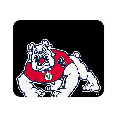 Black Fresno State Bulldogs Oversized Logo Mouse Pad
