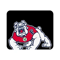 Black Fresno State Bulldogs Oversized Logo Mouse Pad