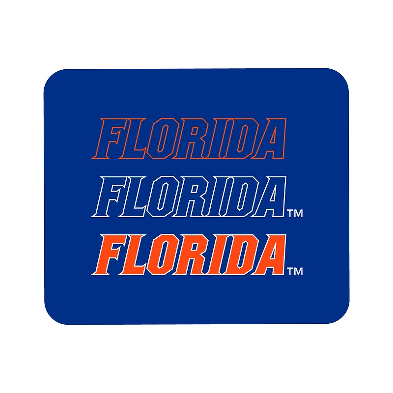 Royal Florida Gators Wordmark Logo Mouse Pad