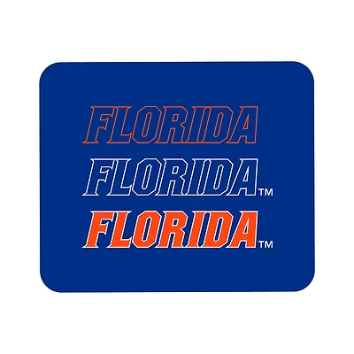 Royal Florida Gators Wordmark Logo Mouse Pad