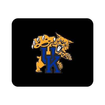 Black Kentucky Wildcats Mascot Logo Mouse Pad