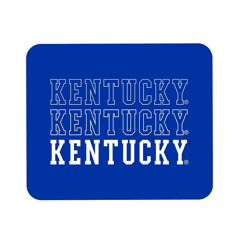 Royal Kentucky Wildcats Wordmark Logo Mouse Pad