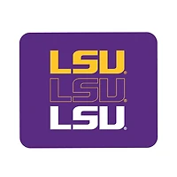 Purple LSU Tigers Wordmark Logo Mouse Pad