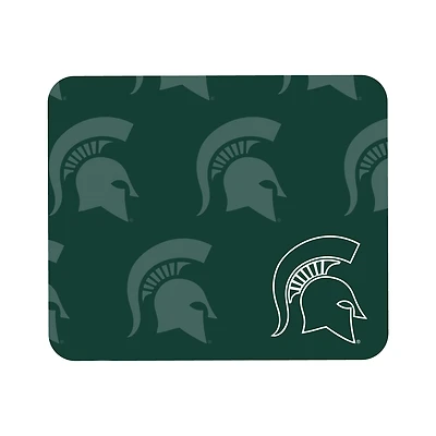 Green Michigan State Spartans Echo Logo Mouse Pad