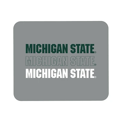 Michigan State Spartans Wordmark Logo Mouse Pad