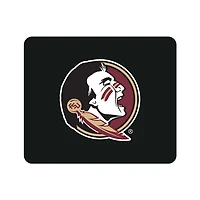 Black Florida State Seminoles Primary Logo Mouse Pad
