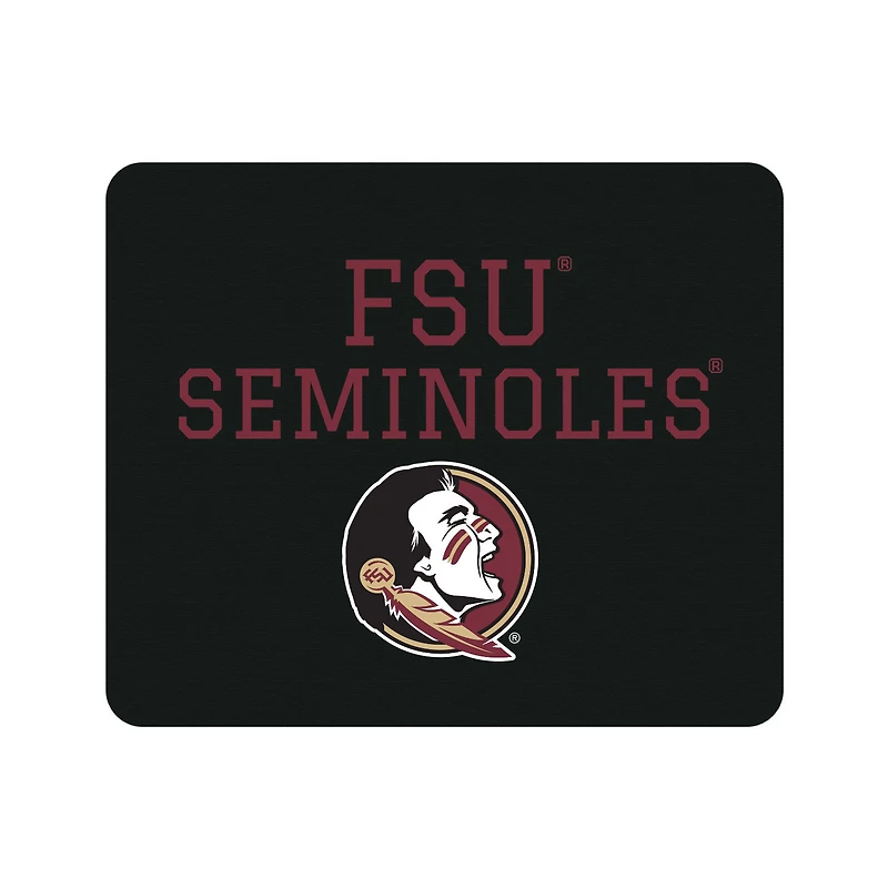 Black Florida State Seminoles Mouse Pad