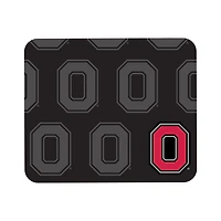 Black Ohio State Buckeyes Echo Logo Mouse Pad