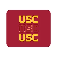 Cardinal USC Trojans Wordmark Logo Mouse Pad