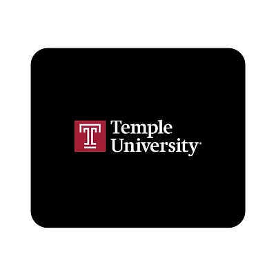 Black Temple Owls Mouse Pad
