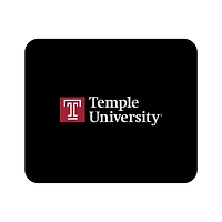 Black Temple Owls Mouse Pad