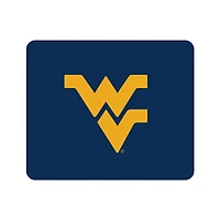 Navy West Virginia Mountaineers Primary Logo Mouse Pad