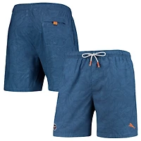 Men's Tommy Bahama Navy Tennessee Titans Naples Layered Leaves Swim Trunks