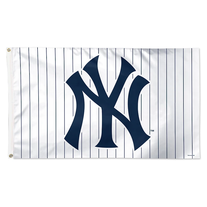 WinCraft New York Yankees 3' x 5' Single-Sided Deluxe Pinstripe Flag