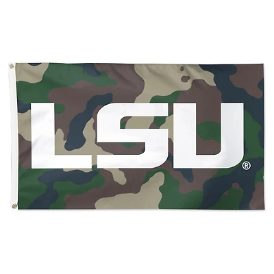WinCraft LSU Tigers 3' x 5' Single-Sided Deluxe Camo Flag