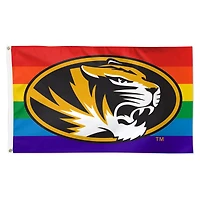 WinCraft Missouri Tigers 3' x 5' Single-Sided Deluxe Team Pride Flag