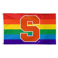 WinCraft Syracuse Orange 3' x 5' Single-Sided Deluxe Team Pride Flag