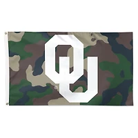 WinCraft Oklahoma Sooners 3' x 5' Single-Sided Deluxe Camo Flag