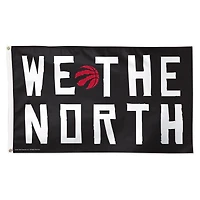 WinCraft Toronto Raptors 3' x 5' Single-Sided Deluxe Team Slogan Flag