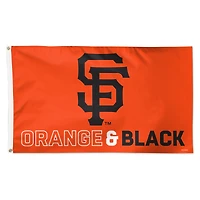 WinCraft San Francisco Giants 3' x 5' Single-Sided Deluxe Team Slogan Flag