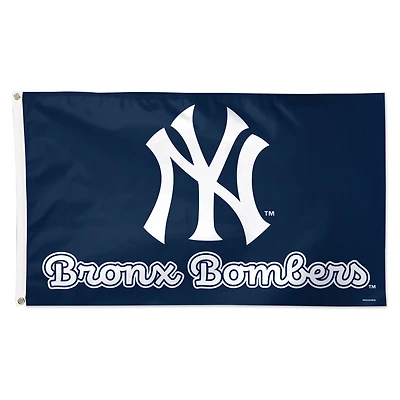 WinCraft New York Yankees 3' x 5' Single-Sided Deluxe Team Slogan Flag