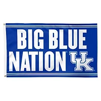 WinCraft Kentucky Wildcats 3' x 5' Single-Sided Deluxe Team Slogan Flag