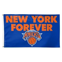 WinCraft New York Knicks 3' x 5' Single-Sided Deluxe Team Slogan Flag