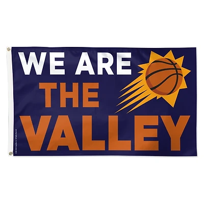 WinCraft Phoenix Suns 3' x 5' Single-Sided Deluxe Team Slogan Flag