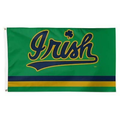 WinCraft Notre Dame Fighting Irish 3' x 5' Single-Sided Inspired Edition Deluxe Flag