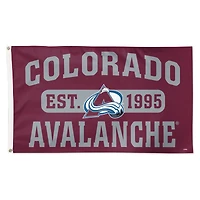 WinCraft Colorado Avalanche 3' x 5' Single-Sided Franchise Establishment Deluxe Flag