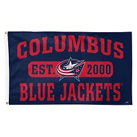 WinCraft Columbus Blue Jackets 3' x 5' Single-Sided Franchise Establishment Deluxe Flag