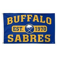 WinCraft Buffalo Sabres 3' x 5' Single-Sided Franchise Establishment Deluxe Flag