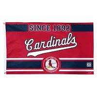 WinCraft St. Louis Cardinals 3' x 5' Single-Sided Franchise Establishment Deluxe Flag