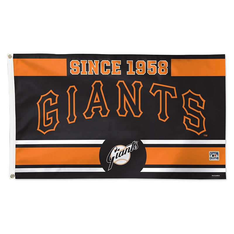 WinCraft San Francisco Giants 3' x 5' Single-Sided Franchise Establishment Deluxe Flag
