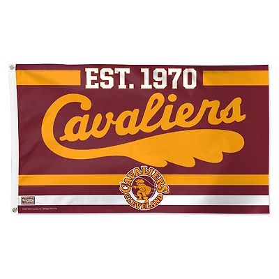 WinCraft Cleveland Cavaliers 3' x 5' Single-Sided Franchise Establishment Deluxe Flag