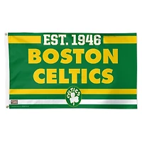 WinCraft Boston Celtics 3' x 5' Single-Sided Franchise Establishment Deluxe Flag