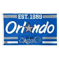 WinCraft Orlando Magic 3' x 5' Single-Sided Franchise Establishment Deluxe Flag