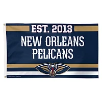 WinCraft New Orleans Pelicans 3' x 5' Single-Sided Franchise Establishment Deluxe Flag