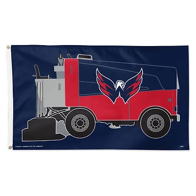 WinCraft Washington Capitals 3' x 5' Single-Sided Deluxe Game Day Flag