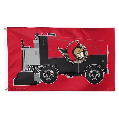 WinCraft Ottawa Senators 3' x 5' Single-Sided Deluxe Game Day Flag
