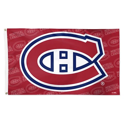 WinCraft Montreal Canadiens 3' x 5' Single-Sided Deluxe Game Day Team Flag