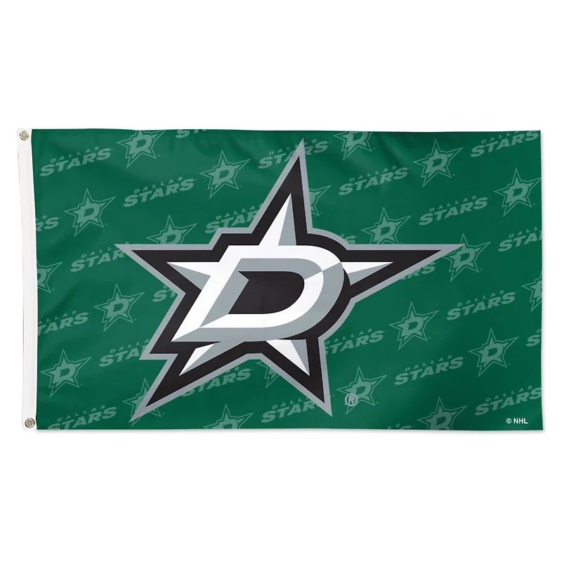 WinCraft Dallas Stars 3' x 5' Single-Sided Deluxe Game Day Team Flag