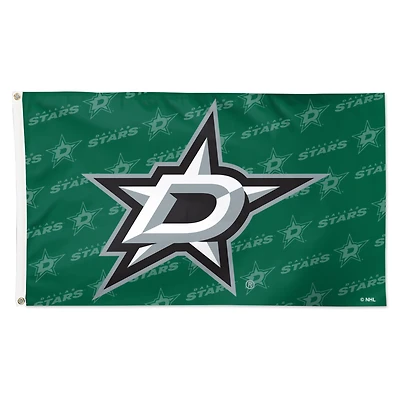 WinCraft Dallas Stars 3' x 5' Single-Sided Deluxe Game Day Team Flag