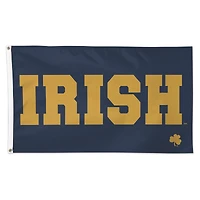 WinCraft Notre Dame Fighting Irish 3' x 5' Irish Deluxe Single-Sided Flag