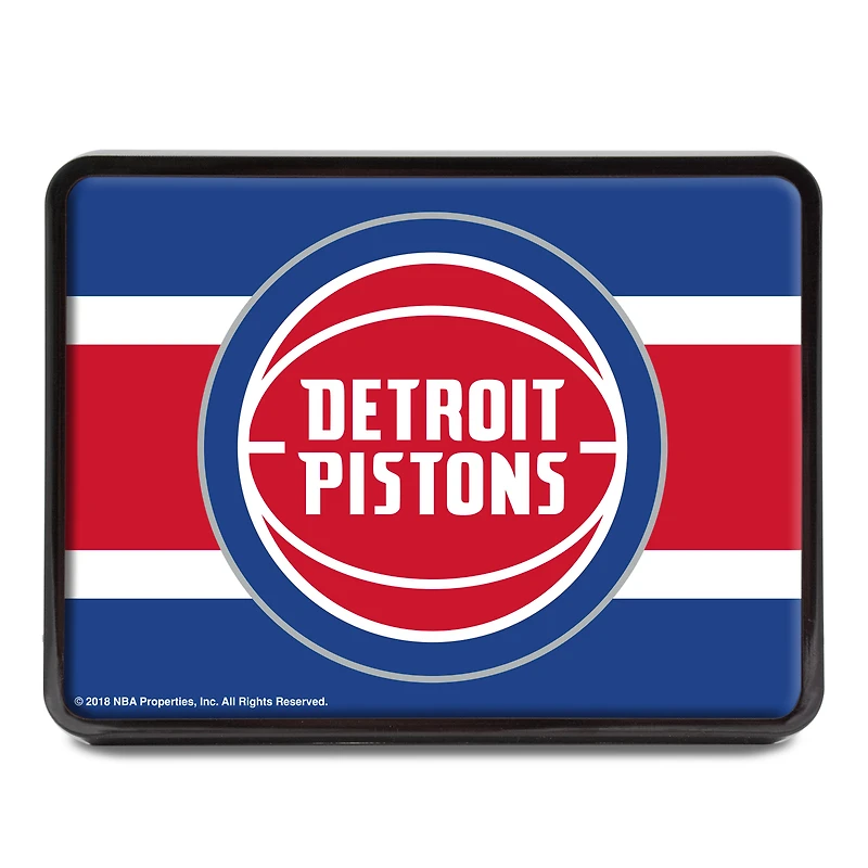 WinCraft Detroit Pistons Universal Rectangle Hitch Cover