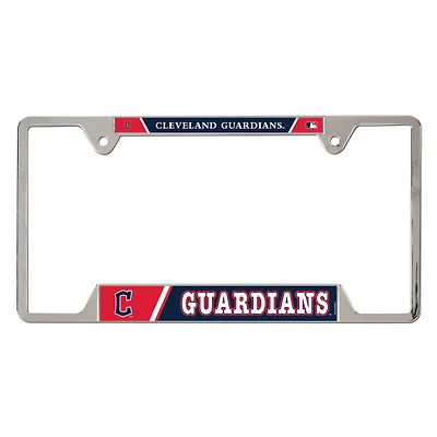 WinCraft Cleveland Guardians Team Metal License Plate Frame