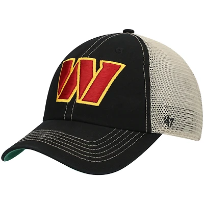 Men's '47 /Natural Washington Commanders Trawler Clean Up Trucker Snapback Hat