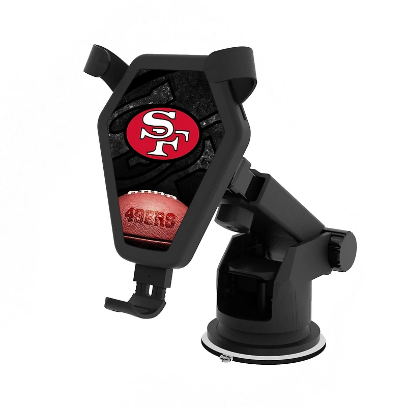 San Francisco 49ers 10-Watt Legendary Design Wireless Car Charger